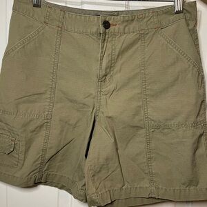 Eddie Bauer Women's Khaki Cargo Shorts